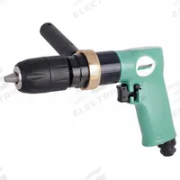 SPEEDAIRE Air-Powered Drill: 1/2 in Chuck, Medium Duty, 800 RPM, 0.5 hp, Keyless, Reversible (MPN 21AA75). Key specifications — attr1320790: SPEEDAIRE.