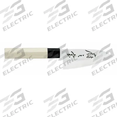 MERCER CUTLERY Deba Knife: Single Edge, 4 in Overall Lg, Steel Blade, Balsam Handle - Deba Knives