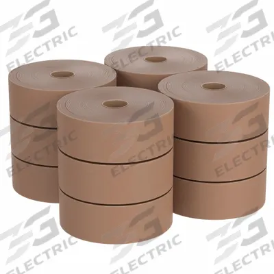 CENTRAL Water-Activated Tape: 6.1 mil Tape Thick, 2 1/2 in x 600 ft, 160, Kraft - Nonreinforced Water-Activated Kraft Tape
