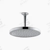 KOHLER Fixed Showerhead: Awaken, 2.5 gpm Fixed Showerhead Flow Rate, Metal, Polished Chrome Finish (MPN 76465-Y-CP). Key specifications — Series: Awaken.