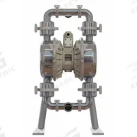 VERSAMATIC Double Diaphragm Pump: 316 Stainless Steel, 2 in, Tri-Clamp, 147 gpm, 289 ft Max. Head (MPN E2SJ5F5S0C-3A). Key specifications — Brand: VERSAMATIC; Check Valve Material: PTFE; Seat Material: 316 SS.