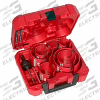 MILWAUKEE Hole Cutter Kit (MPN 49-56-9290). Key specifications — attr1098168: Wood; attr1098171: MILWAUKEE.