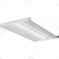 LITHONIA LIGHTING Recessed Troffer: 4 ft Lg, 2 ft Wd, 4,000 lm, 3500K, 31.6 W, 120 to 277V AC (MPN 2BLT4 40L ADP LP835). Key specifications — attr1261884: 120 to 277V AC; attr1261878: LITHONIA LIGHTING; attr1261883: (2) Lamp T8; attr1261870: 3500K; attr1261880: Yes.