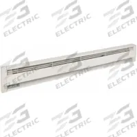 DAYTON Electric Baseboard Heater: Commercial Grade, 1250W, Thermostat Not Included, White, 120V AC (MPN 3ENA2). Key specifications — Thermostat Included: Thermostat Not Included; Duty Rating: Commercial Grade; Housing Style: Conventional; Wattage Output: 1250W; Housing Color: White; Voltage: 120V AC; Brand: DAYTON.