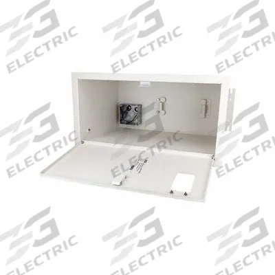 HUBBELL WIRING DEVICE-KELLEMS Cord Reel Enclosure: 4 in Square Electrical Box - Cord Reel Accessories