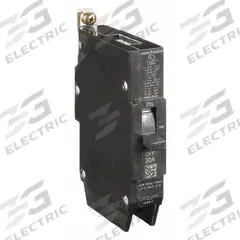 GE Molded Case Circuit Breaker: 30 A Amps, 14kA at 277V AC, Fixed, Lug, Any (MPN TEY130). Key specifications — Series: TEY; Max. AIR Rating: 14kA at 277V AC; Instantaneous Trip: Fixed; Terminal Connection: Lug; Phase Connection: Any.
