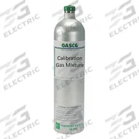 GASCO Calibration Gas: Air, Disposable, +/-5% Accuracy, C5H12, Calibration Gas, Calibration Gas (MPN 58L-154-0.658). Key specifications — For Use With: All OEM Gas Detectors; Background Gas: Air; Brand: GASCO; Gas Mixture: Pentane (47% LEL) 0.658%; Reusability: Disposable.