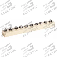 TECHNIKS Collet Set: ER8, 1 mm to 5 mm Collet Size Range, 9 Pc (MPN 04200MS). Key specifications — attr1033128: TECHNIKS; attr1038750: Standard; attr1038755: Metric.