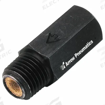 ARROW PNEUMATICS In-Line Tool Filter: 1/2 in NPT Inlet, 1/2 in NPT Outlet - Miniature Compressed Air Filters with Replaceable Elements