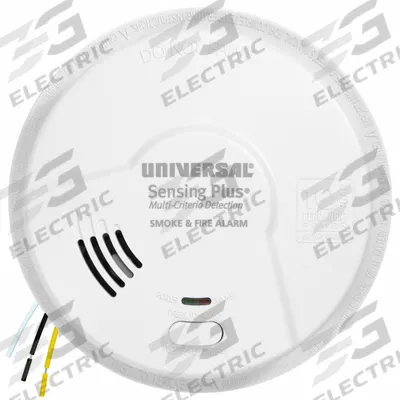 UNIVERSAL SECURITY INSTRUMENTS Smoke and Fire Alarm: Smoke, Hardwired, Battery Backup - Smoke Detectors
