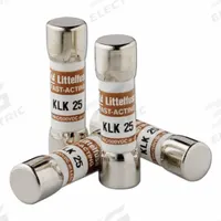 LITTELFUSE Fuse: KLK Series, Midget, Fast-Acting, 200 mA, 600 V AC, 500 V DC, 13/32 in x 1 1/2 in (MPN KLK.200). Key specifications — attr1287209: KLK; attr211192: LITTELFUSE.
