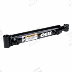 CHIEF Welded Hydraulic Cylinder: 2.5 in Bore Dia., 24 in Stroke Lg, 32 in Retracted Lg, 14,725 lb (MPN 212696). Key specifications — attr95618: Double Acting; attr98893: CHIEF.