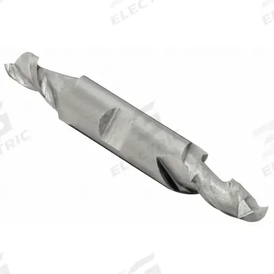 CLEVELAND Square End Mill: Carbide, Double End, 2 Flute, 7/32" Mill Dia, 9/16" LOC - Double-End Carbide Square End Mills for Aluminum