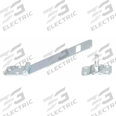 APPROVED VENDOR Hasp: Steel, 1 1/8 in Ht, 4 1/2 in Lg - Conventional Hasps