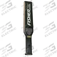 FISHER RESEARCH Metal Detector: 15 3/4 in L x 2 1/2 in W x 1 in H, Sound/Vibration Alert (MPN CW-10). Key specifications — Alert Type: Vibration; Batteries Included: Batteries Included; Battery Size: 9V; Brand: FISHER RESEARCH.