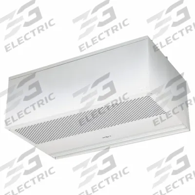 MARS Air Curtain: For 4 ft Opening Wd, 1,383 cfm, 208V AC, 1 Ph, White, Aluminum - Heated Recess-Mounted Air Curtains
