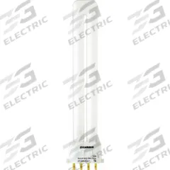 LEDVANCE/ SYLVANIA Compact Fluorescent Bulb: 4-Pin (2GX7), T4, Fluorescent, 4100K, 13 W Watt (MPN 20318). Key specifications — Brand: LEDVANCE/ SYLVANIA; Bulb Designation: CF13DS/E/841; Dimmable: Yes; Color Temperature: 4100K.