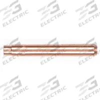 MILLER ELECTRIC Gas Lens Collet: For 1/8 in Max Electrode Dia, 13N24L, 2 PK. Key specifications — attr36106: MILLER ELECTRIC; attr36113: 13N24L.
