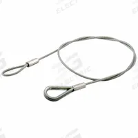HUBBELL Safety Cable: Steel (MPN SC-BD1). Key specifications — attr915810: BD-05; attr915821: Safety Cable; attr915808: HUBBELL.