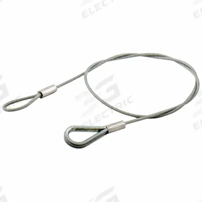 HUBBELL Safety Cable: Steel (MPN SC-BD1) - Balancer & Retractor Chains, Cables & Saddles