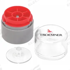 TROEMNER Calibration Weight: 10 mg Nominal Mass, Leaf Calibration Wt, 2, Accredited, Aluminum, Case (MPN 7033-2W). Key specifications — attr1385174: Case; attr1385170: TROEMNER; attr1385171: Aluminum.