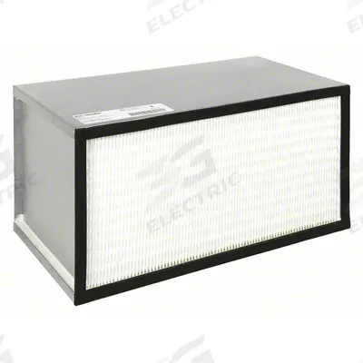 GRAINGER Air Filter: 12 in x 24 in x 12 in, 99.97% Filter Efficiency - 99.97% True HEPA Air Filters
