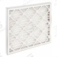 GRAINGER Pleated Air Filter: 20 in x 25 in x 2 in, MERV 9, High Strength (MPN 856PW0). Key specifications — Media Material: Synthetic; Brand: GRAINGER; Frame or Header Material: Beverage Board.