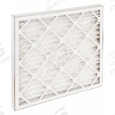 GRAINGER Pleated Air Filter: 20 in x 25 in x 2 in, MERV 9 - MERV 9 Pleated Air Filters