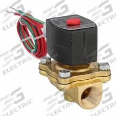 REDHAT Solenoid Valve: 2-Way, Normally Closed, 1/2 in Pipe Size, 110V AC/120V AC, High Flow (MPN EF8210G002). Key specifications — Pipe Size: 1/2 in; Voltage: 120V AC; Brand: REDHAT; Coil Enclosure: Explosion Proof.