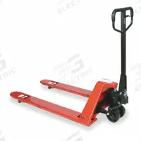 DAYTON Pallet Jack: 4,400 lb, 48 in L x 21 in W Fork Dim, 21 in, 8 in, Narrow Fork, Steel (MPN 2ZE63). Key specifications — Brand: DAYTON; Width Between Forks: 8 in.