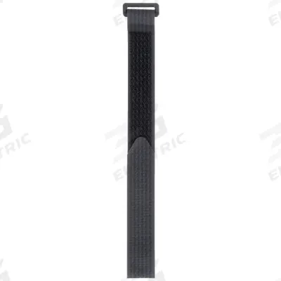 PANDUIT Hook-and-Loop Cinch Strap: 12 in Lg, 3.00 in, 0.85 in Wd, Nylon, Black - Buckle Hook-and-Loop Cable Ties