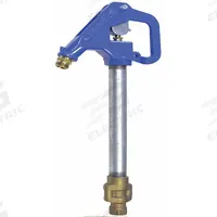 CAMPBELL Yard Hydrant: Brass, Blue Paint, 30 gpm Flow Rate, 4 ft Bury Dp, 81 in Overall Lg (MPN YH-4LF). Key specifications — Rod Material: Brass; Brand: CAMPBELL; Color/Finish: Blue Paint.