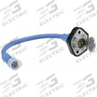 GROTE Ultra Seal G7 Receptacle: 7-Way Male Plug, 24 in Overall Lg, GROTE (MPN 87215)