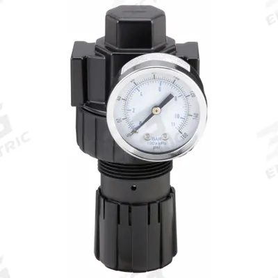 Parker Compressed Air Regulator: Zinc, 1/2 in NPT, 75 cfm, 2 psi to 125 psi - Parker FRL Air Regulators