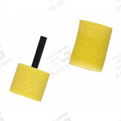 MOTOROLA Noise Reducing Ear Tip: Fits Motorola, For XIR P3688 Series, Yellow, 5080384F72 - Motorola-Compatible Audio Accessories