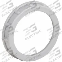 RACO Insulating Bushing: Plastic, Plain, 2 1/2 in Trade Size, 5/8 in Overall Lg, Insulated (MPN 1410). Key specifications — Insulated: Yes; Brand: RACO.