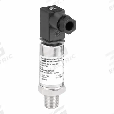 Dwyer Pressure Transmitter: 0 psi to 15 psia, 4 to 20mA DC - Absolute Pressure Transmitters