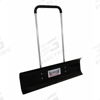 MANPLOW Snow Pusher: Plastic, 15 1/2 in Blade Lg, 48 in Blade Wd, 0.19 in Gauge - Snow Pushers