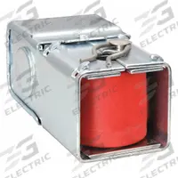 DAYTON Solenoid Valve Coil: With Junction Box, F, 208/220V/208 to 240V, 17 W Watt, 6" Leads (MPN 011210). Key specifications — Coil Enclosure: With Junction Box; Voltage: 208 to 240V; Electrical Connections: 6" Leads.