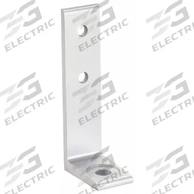 FATH INC. Floor Mount: 15 Series, Aluminum, 34 mm x 34 mm x 140 mm - Floor Mounts