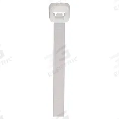PANDUIT Cable Tie: 11 1/2 in Nominal Lg, 3 in Nominal Max. Bundle Dia., 0.19 in Wd, Std, 1,000 PK (MPN PLT3S-M). Key specifications — Outdoor Use: No; Color: Natural; Brand: PANDUIT.