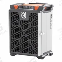 Air Scrubber: Activated Carbon Adsorption/Negative Air Pressure, 49.514 sq ft Max Coverage Area (MPN A45). Key specifications — Brand: HUSQVARNA; Includes Filter: Air Filter Included.