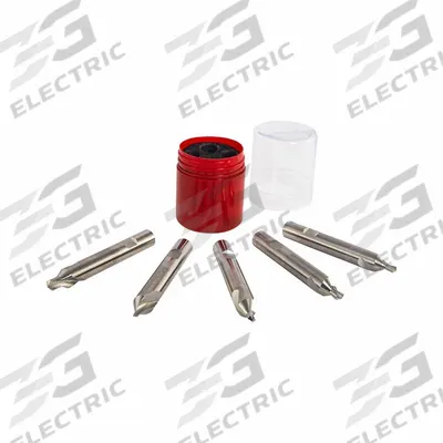 KEO Center Drill Set: Jig Bore, 5 Pc, 118° - Jig Bore Center Drill Sets