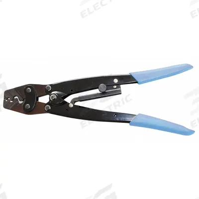 WESTWARD Crimper: For Non-Insulated Connectors/Non-Insulated Terminals, 11 1/4 in Overall Lg - Pliers-Style Wire Connector & Terminal Crimpers