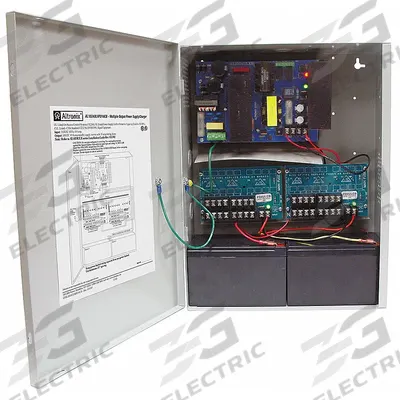 ALTRONIX Power Supply 8 PTC 24VDC @ 10A: Power Supply - Power Supply Boards with Enclosures