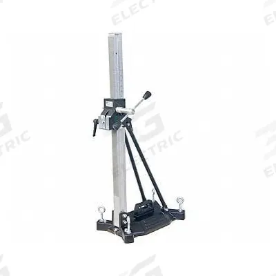 CS UNITEC Core Drill Stand: Anchor/Vacuum Mount, 33 1/2 in Column Ht, 12 5/8 in Base Lg - CS Unitech Core Drill Stands