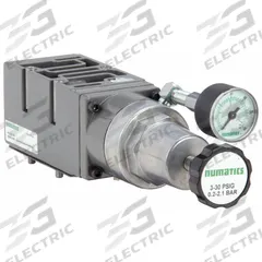 NUMATICS Sandwich Single Air Regulator: 230 cfm Max Flow Rate, 3 psi to 30 psi, 115°F Max Op Temp (MPN 554RS300JP00000)