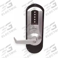SIMPLEX Mechanical Push Button Lockset: ADA Compliant, Chrome (MPN 5010-XS-WL-26D-41). Key specifications — Product Type: Mechanical Push Button Lockset; Manufacturer Part Number: 5010-XS-WL-26D-41; Key Override Options: KABA Cylinder (Schlage "C" Keyway); Lever Style: Clutch.