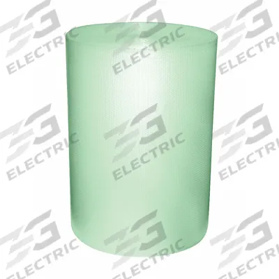 DURABUBBLE Bubble Rolls: 3/16 in Bubble Size, 24 in Roll Wd, 750 ft Roll Lg, Green - Post Consumer Recycled (PCR) Bubble Rolls