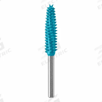 DREMEL Carving Bit: Foam/Plastic/Rubber/Wood, Carving Bit, Tapered - Drum Rasps & Files